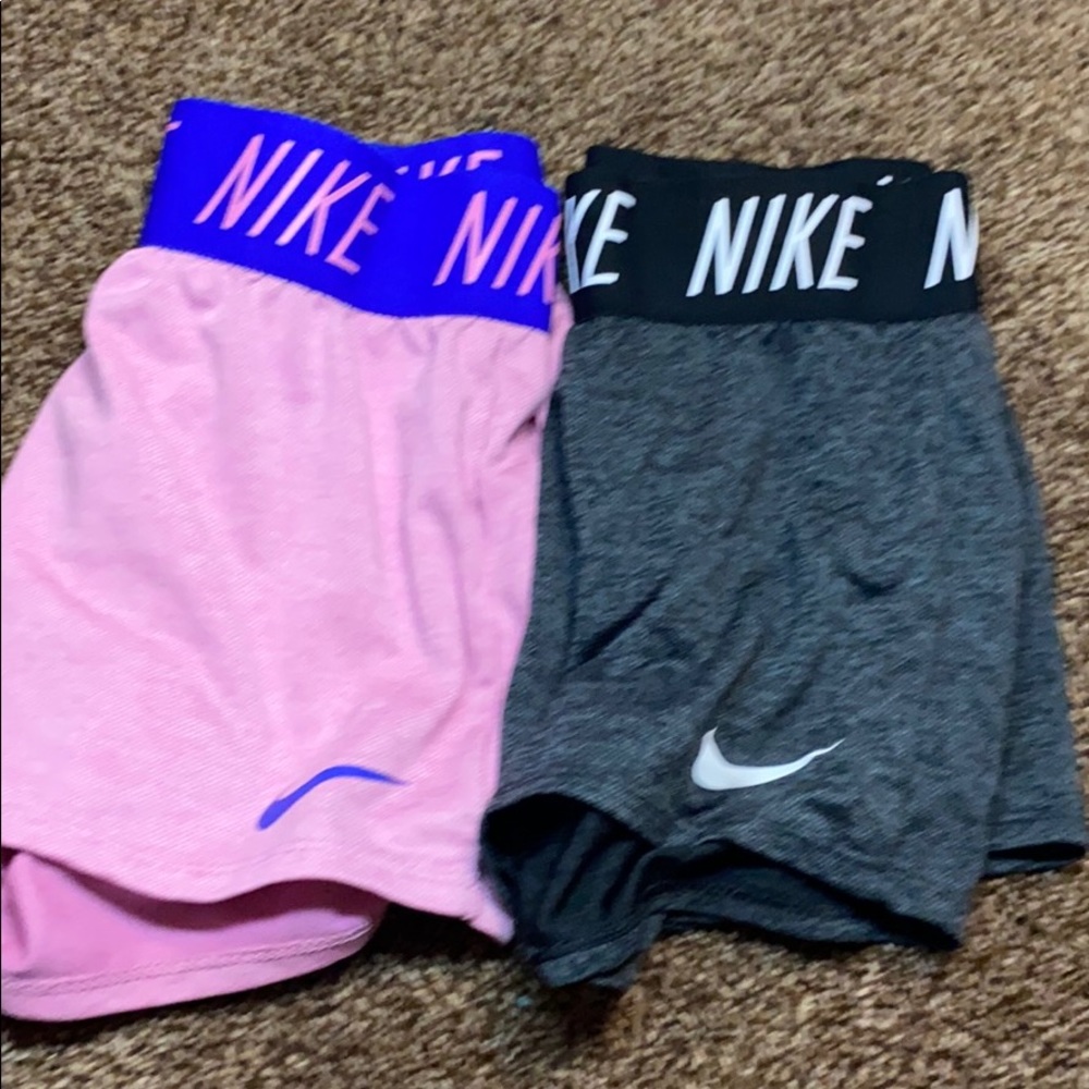 2 nike shorts